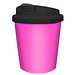 Kaffeebecher PremiumPlus small, 250 ml, rosa/schwarz Kaffeebecher PremiumPlus small, 250 ml, rosa/schwarz