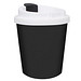 Kaffeebecher PremiumPlus small, 250 ml, schwarz/weiß Kaffeebecher PremiumPlus small, 250 ml, schwarz/weiß
