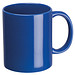 Kaffeetasse aus Keramik, 300ml, blau