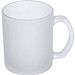 Kaffeetasse weiß gefrostet, 300 ml, transparent Kaffeetasse weiß gefrostet, 300 ml, transparent