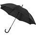 Kaia 23" windfester farbiger Automatikschirm, schwarz Kaia 23" windfester farbiger Automatikschirm, schwarz