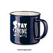 Keramiktasse Camper, 360 ml, dunkelblau Keramiktasse Camper, 360 ml, dunkelblau