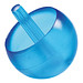 Kreisel Stehauf, 39 mm, groß, transparent-blau Kreisel Stehauf, 39 mm, groß, transparent-blau