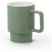 KUERTEN. Keramikbecher mit matter Oberfläche 330 ml, Khaki