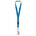 Lanyard Express, 10 mm, Blau (Process Blue U 2X)