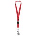 Lanyard Express, 25 mm, Rot (Red 032 C)