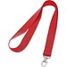 LARIAT. Lanyard aus Polyester mit 20mm Breite, Rot