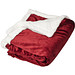 Lauren Sherpa-Fleece Plaid-Decke, bordeaux Lauren Sherpa-Fleece Plaid-Decke, bordeaux