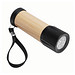 LED Taschenlampe BAMBOO SHINE,braun, schwarz