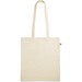 LEON. Tasche aus 100% organische Bauwolle (140 g/m²), Naturhell