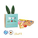 Lindt Präsent im Werbeschuber Hasenohren, Kleine Kostbarkeiten Goldhase, inkl. Druck