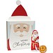 Lindt Präsent im Werbeschuber Weihnachtsmütze, Kleine Kostbarkeiten Santa, inkl. Druck