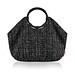 loopbag hobo, bouclé black