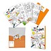 Malset A6, Standard, Recycling, 1-seit. Druck