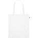 MAPUTO. Tragetasche aus 190T Polyester aus recyceltem (100% rPET), Weiß