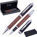 Mark Twain Holz Schreibset LORENZO, beige