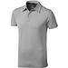 ELEVATE Herren Stretch Poloshirt Markham, grau meliert, XXL