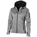 Slazenger™ Damen Softshell Jacke Match mit Kapuze, grau, L Slazenger™ Damen Softshell Jacke Match mit Kapuze, grau, L