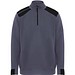 Maverick Pullover für Herren mit halbem Reißverschluss, 280 g/m2, blei, 2XL