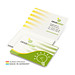 Geiger-Notes Memo-Card Haftnotiz green+blue, inkl. Druck