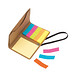 Memobox STICK ME,braun