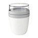 Mepal Lunchpot Ellipse Lebensmittelbehälter, weiß