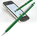Metall-Drehkugelschreiber New Orleans, blaue Mine, grün
