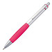 Metall-Druckkugelschreiber Yokohama, blaue Mine, pink Metall-Druckkugelschreiber Yokohama, blaue Mine, pink