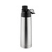 Metmaxx® Thermoflasche GenerationRefillOne4All schwarz / silber