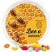 Midi Dose, weiß, American Style Jelly Beans, inkl. Druck