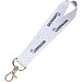 Mini Sublimation Schlüsselband, weiss, 20mm