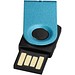 Mini USB-Stick, aquablau, 8GB