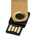 Mini USB-Stick, gold, 8GB