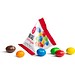 M&M's Peanuts im Mini Tetraeder, 10 g, Folie transparent, inkl. Druck