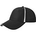 ELEVATE Unisex Kappe Momentum mit 6 Segmenten, schwarz ELEVATE Unisex Kappe Momentum mit 6 Segmenten, schwarz