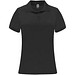 Monzha Sport Poloshirt für Damen, schwarz, S