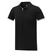 Morgan Polo für Herren, zweifarbig, schwarz, L