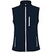 Nevada Softshellbodywarmer Unisex, Navy Blue, M