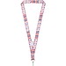 Neve Sublimation Lanyard für mit Loop, weiss, 20mm