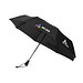 Nordic Trift AWARE™ rPET-Automatik-Taschenschirm „Trail“ 23 Zoll, UPF 50+, schwarz