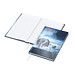 Geiger-Notes Notizbuch Note-Book A5 Bestseller, inkl. Digitaldruck auf Einband, gloss, hellgrau