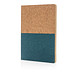 XD COLLECTION Notizbuch aus Kork, blau XD COLLECTION Notizbuch aus Kork, blau