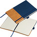 Notizbuch aus PU, dunkelblau