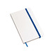 Notizbuch AUTHOR im DIN-A6-Format,blau, weiß