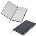 Notizbuch Happy, DIN A5, blanko, schwarz Notizbuch Happy, DIN A5, blanko, schwarz