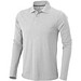 ELEVATE Herren Langarm Poloshirt Oakville, grau meliert, S ELEVATE Herren Langarm Poloshirt Oakville, grau meliert, S