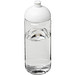 Octave Tritan™ 600 ml Sportflasche mit Stülpdeckel, transparent,weiss Octave Tritan™ 600 ml Sportflasche mit Stülpdeckel, transparent,weiss