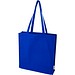 Odisha 180 g/m² OCS Bio Tragetasche mit Seitenfalten 14L, royalblau