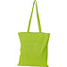 Oeko-Tex® STANDARD 100 Baumwolltasche mit langen Henkeln, 140g/m², apfelgrün Oeko-Tex® STANDARD 100 Baumwolltasche mit langen Henkeln, 140g/m², apfelgrün