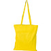 Oeko-Tex® STANDARD 100 Baumwolltasche mit langen Henkeln, 140g/m², gelb Oeko-Tex® STANDARD 100 Baumwolltasche mit langen Henkeln, 140g/m², gelb